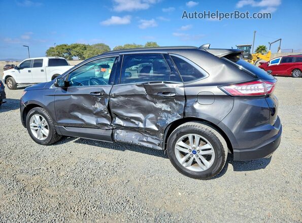 2FMPK4J91JBC56480 2018 FORD EDGE Charcoal უკანა მარცხენა