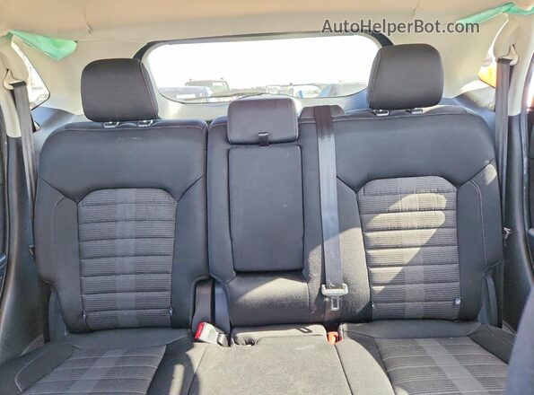 2FMPK4J91JBC56480 2018 FORD EDGE Charcoal უკანა სავარძლების ხედი