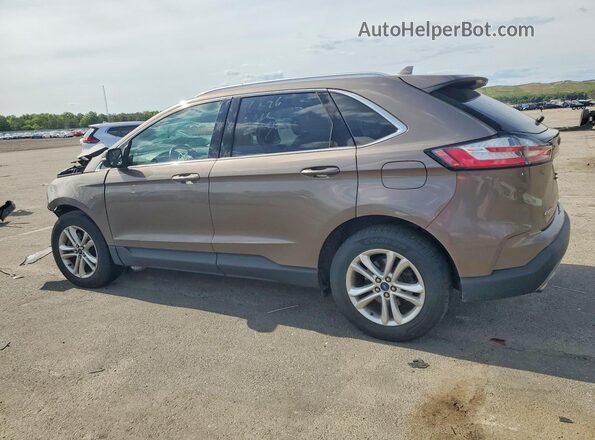 2FMPK4J91KBB24174 2019 FORD EDGE Beige Հետևի ձախ