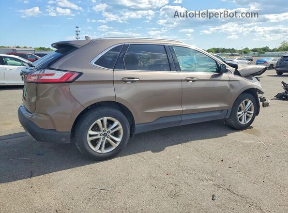 2FMPK4J91KBB24174 2019 FORD EDGE Beige Հետևի աջ