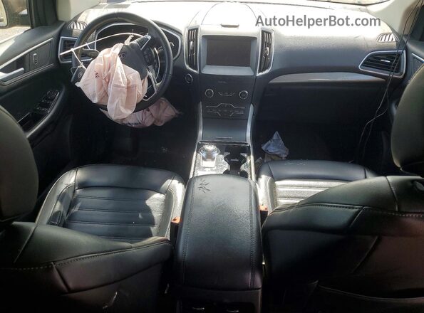 2FMPK4J91KBB24174 2019 FORD EDGE Beige Առջևի վահանակի տեսք