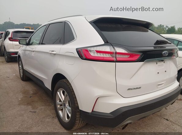 2FMPK4J91KBB67820 2019 FORD EDGE White Rear left