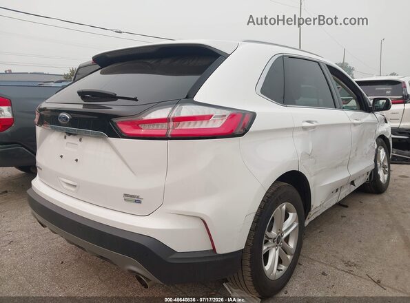 2FMPK4J91KBB67820 2019 FORD EDGE White Rear right
