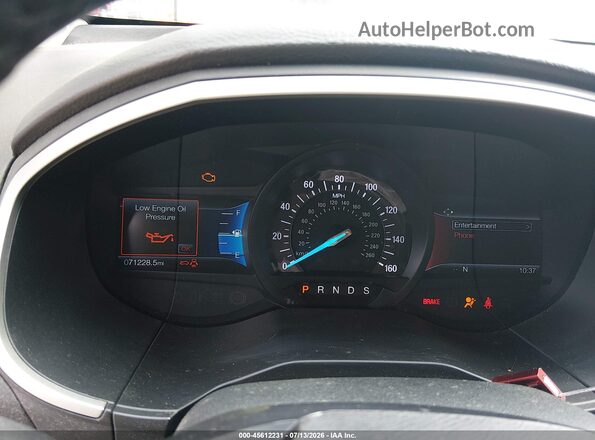 2FMPK4J91LBA15246 2020 FORD EDGE Blue Вид задніх сидінь