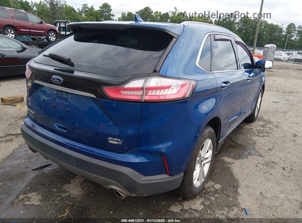 2FMPK4J91LBA15246 2020 FORD EDGE Blue Задня права чверть
