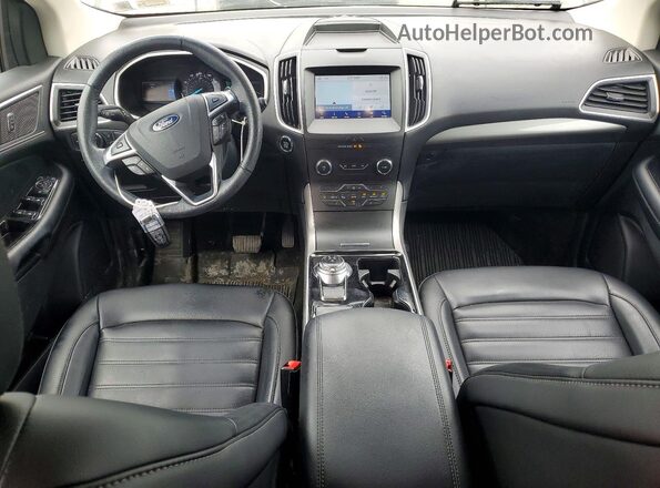 2FMPK4J91LBA17983 2020 FORD EDGE Черный Вид панели приборов