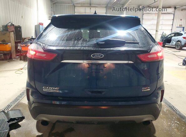 2FMPK4J91LBA17997 2020 FORD EDGE Blue Հետևի տեսք
