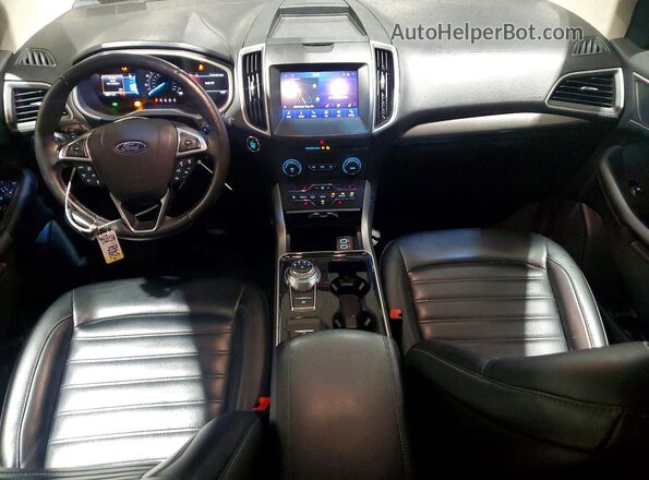 2FMPK4J91LBA17997 2020 FORD EDGE Blue Առջևի վահանակի տեսք