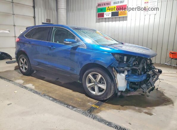 2FMPK4J91LBA17997 2020 FORD EDGE Blue Առջևի աջ