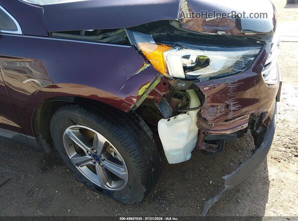 2FMPK4J91LBA59716 2020 FORD EDGE Maroon Widok z przodu
