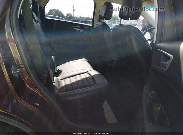 2FMPK4J91LBA59716 2020 FORD EDGE Maroon Widok naklejki z numerem VIN