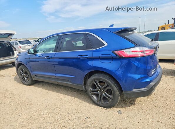 2FMPK4J91LBA64611 2020 FORD EDGE Blue უკანა მარცხენა