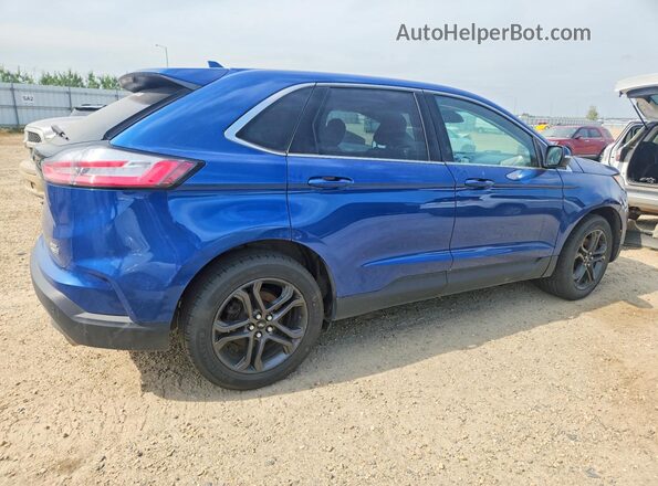 2FMPK4J91LBA64611 2020 FORD EDGE Blue უკანა მარჯვენა