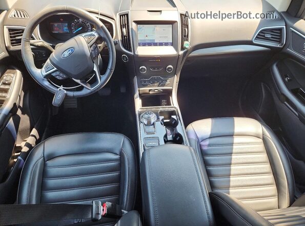 2FMPK4J91LBA67279 2020 FORD EDGE Серебряный Вид панели приборов