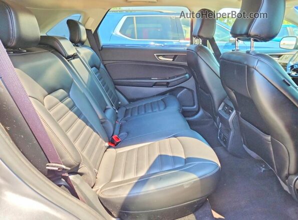2FMPK4J91LBA67279 2020 FORD EDGE Серебряный Вид задней части салона
