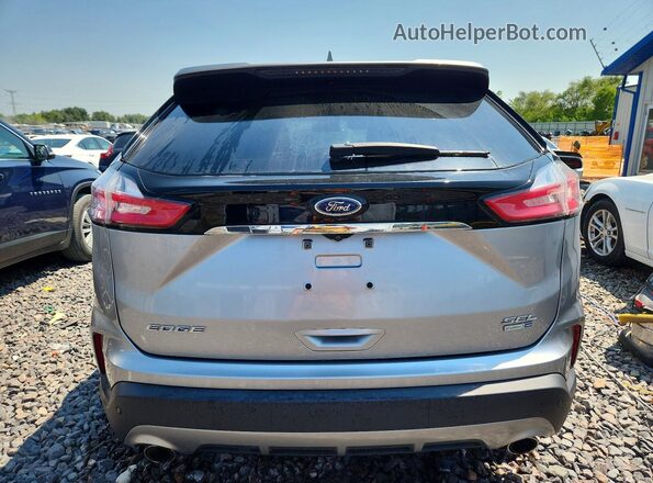 2FMPK4J91LBA67279 2020 FORD EDGE Серебряный Вид сзади