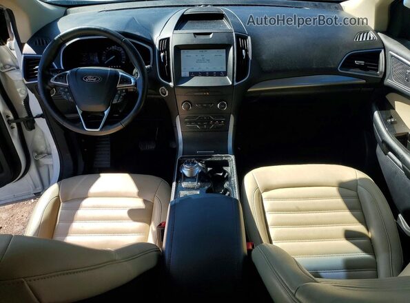 2FMPK4J91LBB03827 2020 FORD EDGE White Vista del salpicadero