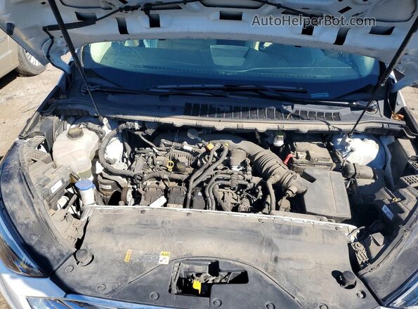 2FMPK4J91LBB03827 2020 FORD EDGE White Vista del compartimento del motor