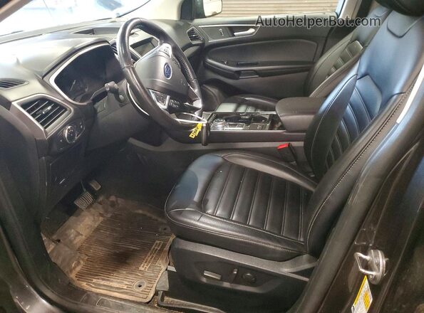 2FMPK4J91LBB07151 2020 FORD EDGE Gray Widok wnętrza z przodu