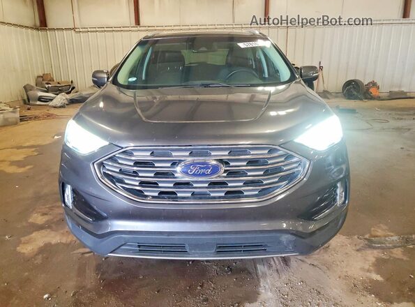 2FMPK4J91LBB07151 2020 FORD EDGE Gray Widok z przodu