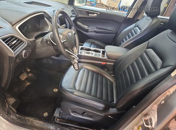 2FMPK4J91MBA07746 2021 FORD EDGE Серебряный Вид салона спереди