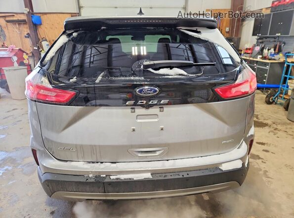 2FMPK4J91MBA07746 2021 FORD EDGE Серебряный Вид сзади
