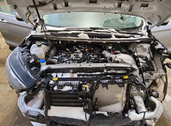 2FMPK4J91MBA07746 2021 FORD EDGE Серебряный Вид подкапотного пространства