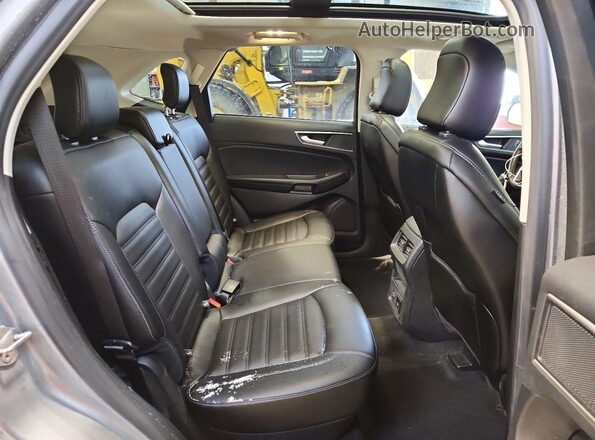 2FMPK4J91MBA07746 2021 FORD EDGE Серебряный Вид задней части салона