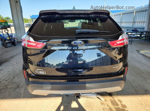 2FMPK4J91MBA47342 2021 FORD EDGE Черный Вид сзади