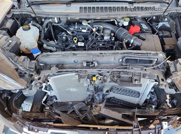2FMPK4J91MBA47342 2021 FORD EDGE Черный Вид подкапотного пространства