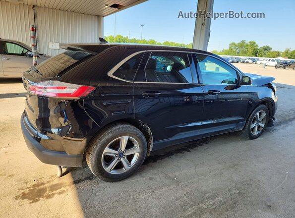 2FMPK4J91MBA47342 2021 FORD EDGE Черный Задняя правая четверть