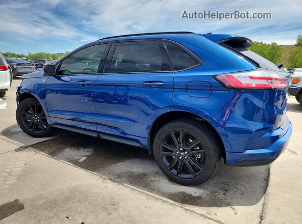 2FMPK4J91NBA19171 2022 FORD EDGE Blue Tył lewy