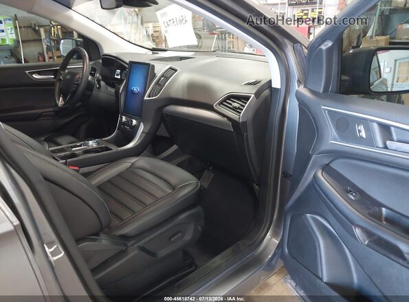 2FMPK4J91NBA50176 2022 FORD EDGE Gray წინა სალონის ხედი