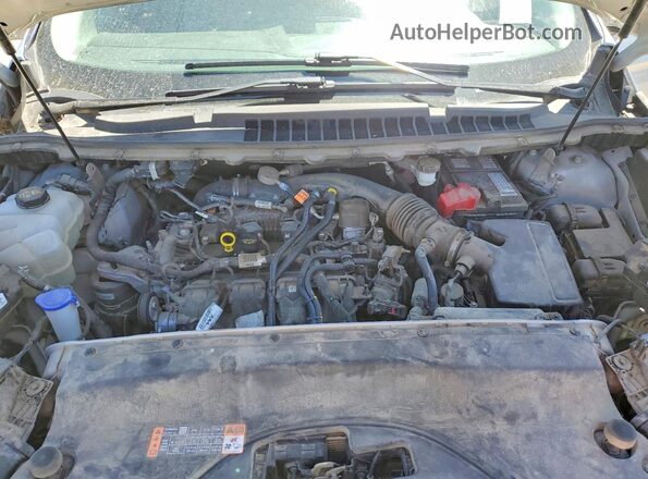 2FMPK4J91NBB04396 2022 FORD EDGE Silver Vista del compartimento del motor
