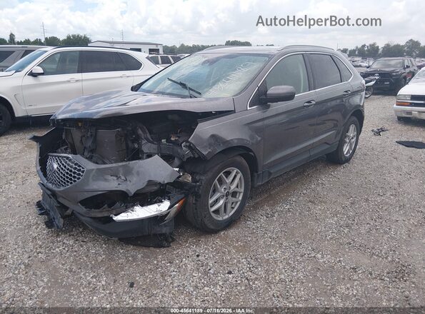 2FMPK4J91PBA05094 2023 FORD EDGE Gray Передня ліва чверть