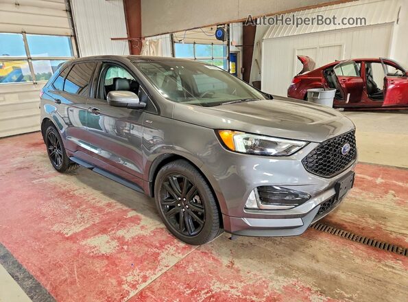 2FMPK4J91PBA51203 2023 FORD EDGE Серый Передняя правая четверть