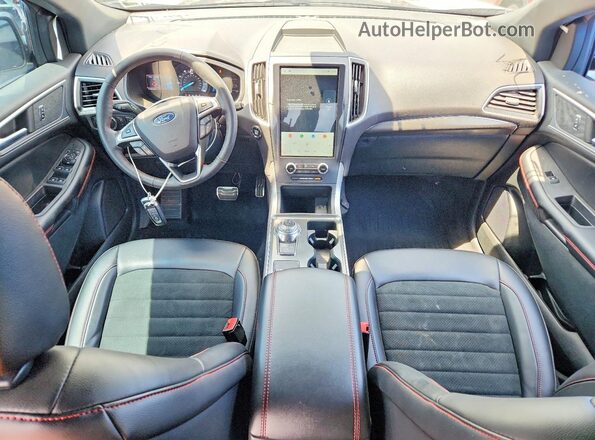 2FMPK4J91PBA51203 2023 FORD EDGE Серый Вид панели приборов