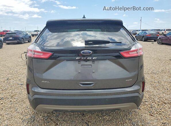 2FMPK4J91RBA27101 2024 FORD EDGE Charcoal უკანა ხედი