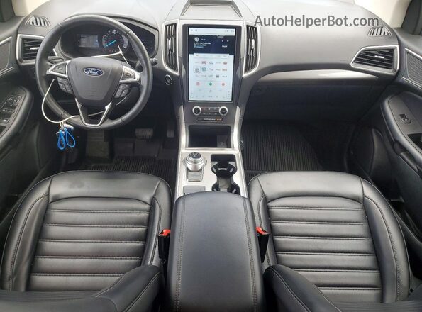 2FMPK4J91RBA27101 2024 FORD EDGE Charcoal წინა პანელის ხედი