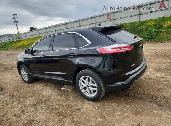 2FMPK4J91RBB13105 2024 FORD EDGE Black Tył lewy