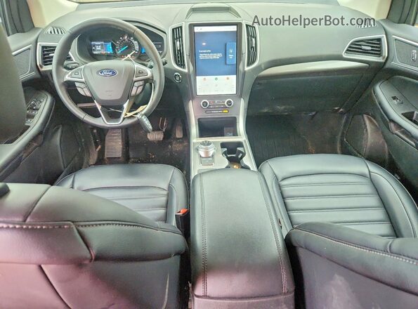 2FMPK4J91RBB13105 2024 FORD EDGE Black Widok deski rozdzielczej