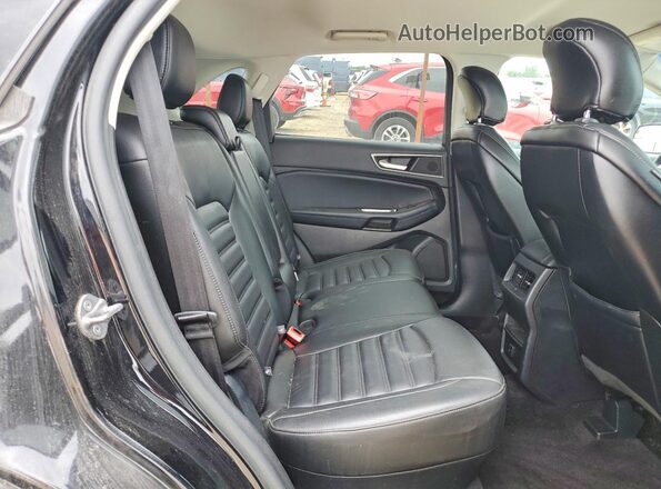2FMPK4J92GBC06079 2016 FORD EDGE Black Вид задньої частини салону