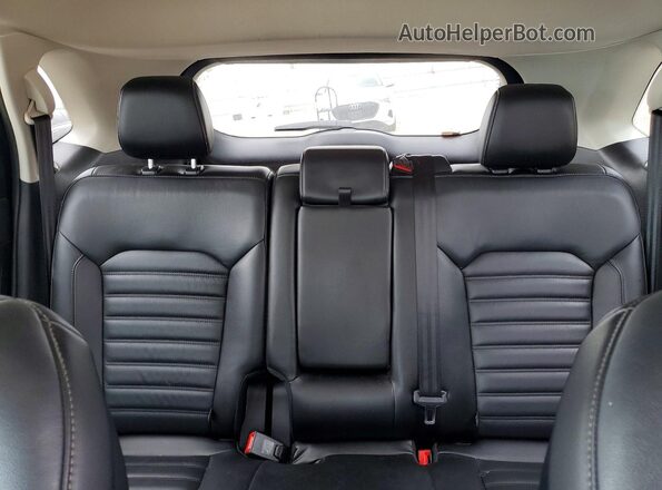 2FMPK4J92GBC06079 2016 FORD EDGE Black Вид задніх сидінь