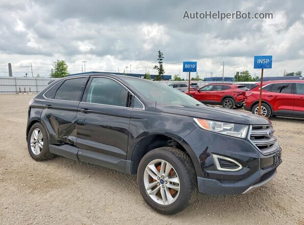 2FMPK4J92GBC06079 2016 FORD EDGE Black Передня права чверть