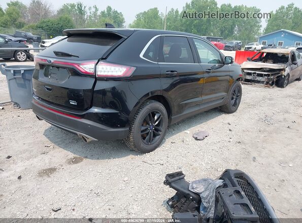 2FMPK4J92HBC11817 2017 FORD EDGE Black Trasero derecho