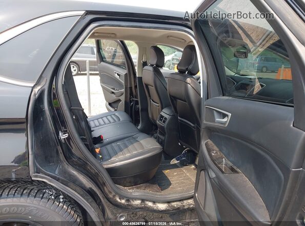 2FMPK4J92HBC11817 2017 FORD EDGE Black Vista de la etiqueta del VIN