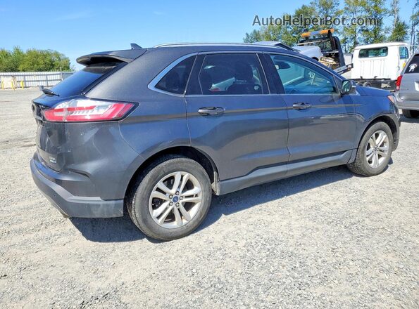 2FMPK4J92KBB89387 2019 FORD EDGE Gray უკანა მარჯვენა
