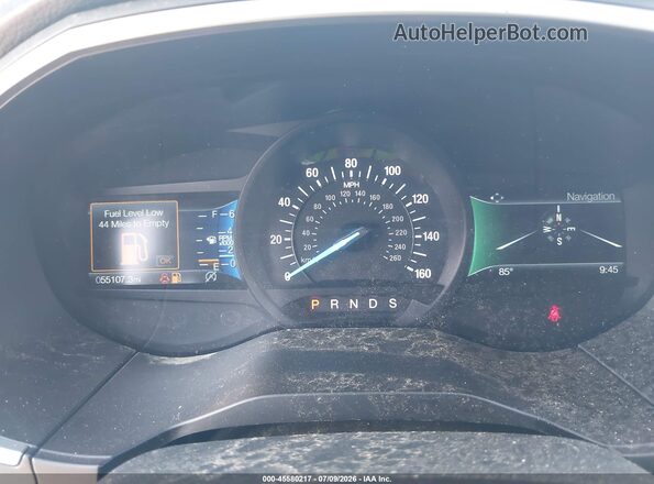 2FMPK4J92KBC33484 2019 FORD EDGE Blue Вид задніх сидінь