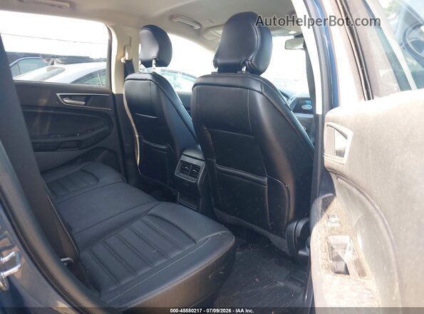 2FMPK4J92KBC33484 2019 FORD EDGE Blue Вид наклейки з VIN-кодом