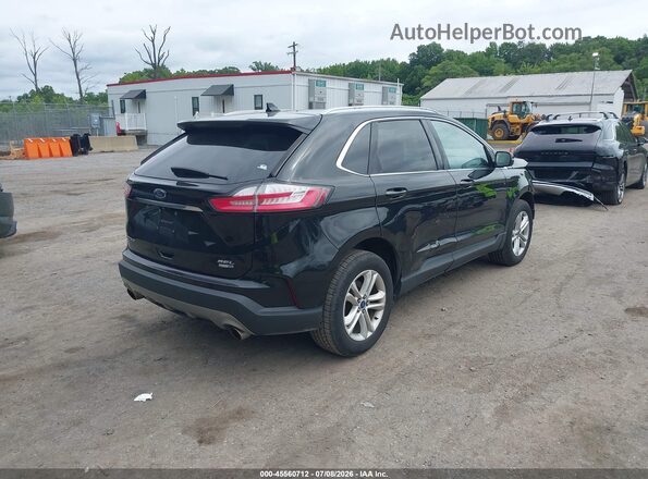 2FMPK4J92KBC71491 2019 FORD EDGE Черный Задняя правая четверть